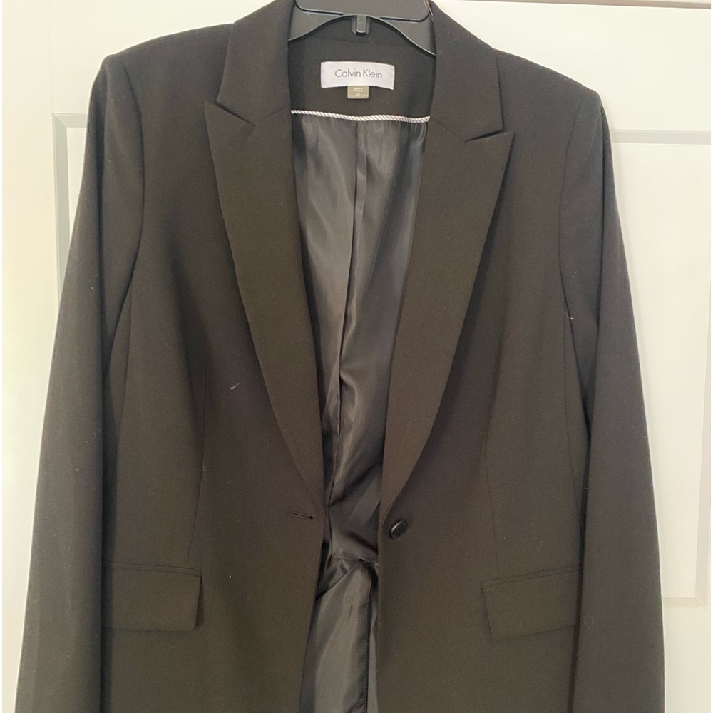 Black Calvin Klein women’s blazer size 12